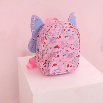 英國 JoJo Maman BeBe 幼稚園/大童防潑水後背包 學生包 旅行包_小天使_JJH5685-JoJoMamanBeBe,後背包,防潑水背包,推薦後背包,兒童後背包,背包,可愛動物造型背包