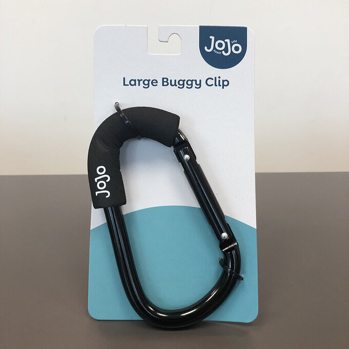 英國 JoJo Maman BeBe 嬰兒推車多用途置物掛勾_古典黑_JJB1785