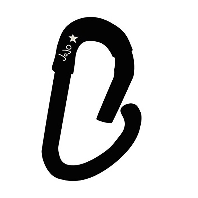 英國 JoJo Maman BeBe 嬰兒推車多用途置物掛勾_古典黑_JJB1785