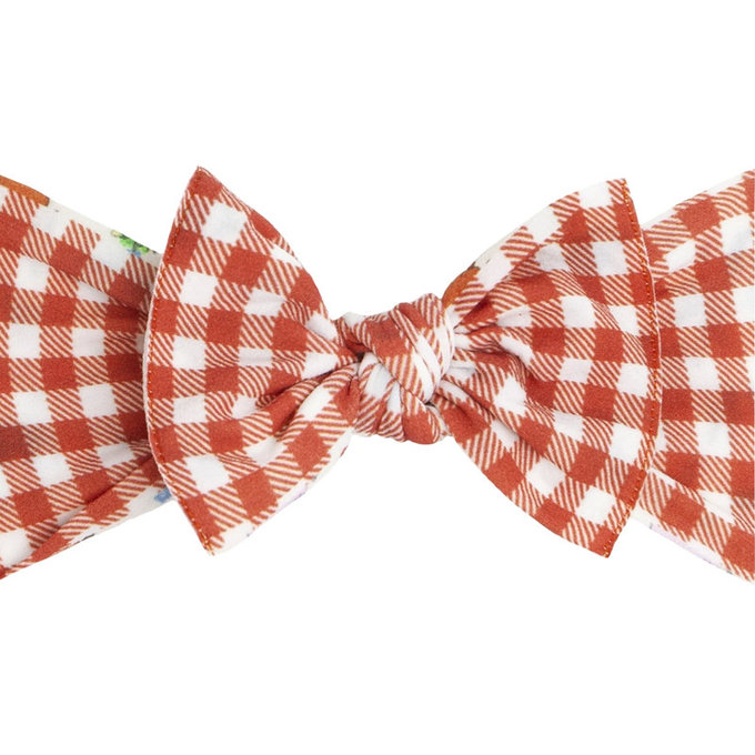 美國 baby bling 純手工超彈/極細緻輕柔/無束縛感髮帶/髮飾_印花經典_雙面用_宮廷花園(BBREV005)