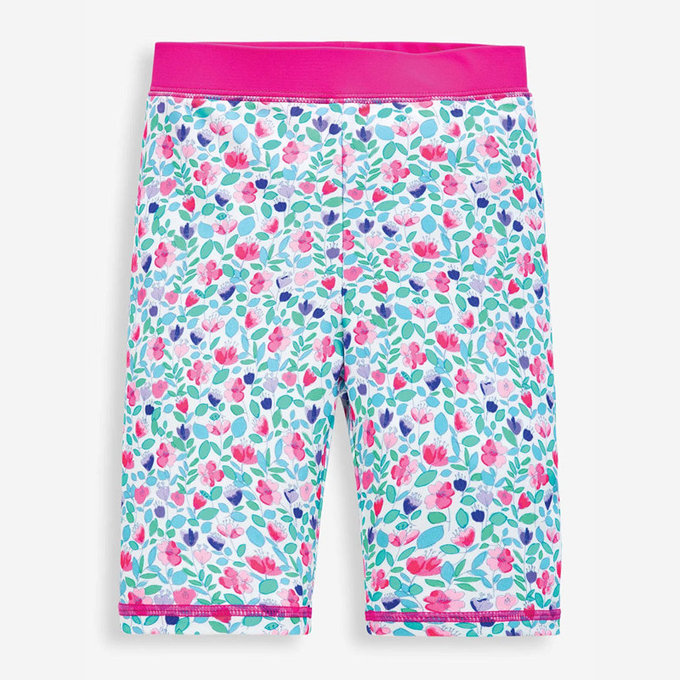 英國 JoJo Maman BeBe 嬰幼兒/兒童兩件式防曬泳裝_優雅花鴨(JJE5554)