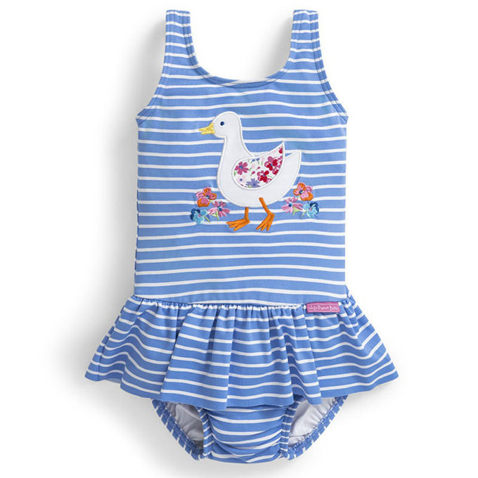 英國 JoJo Maman BeBe 嬰幼兒/兒童連身泳裝(內有尿布褲)_淘氣鴨鴨_JJGSW-d8798