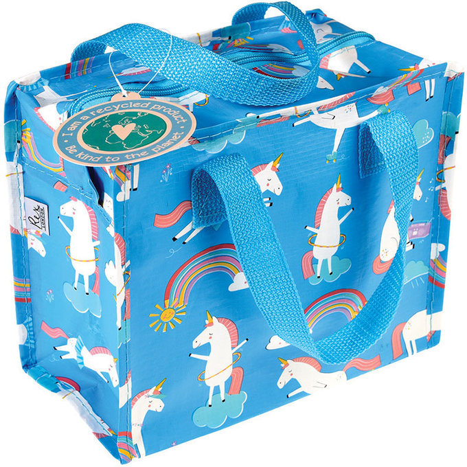 英國 Rex London 學生上學最佳多功能環保萬用袋 (可裝美術用品、球衣鞋、餐盒、餐具等各類物品)_獨角獸_RL27935