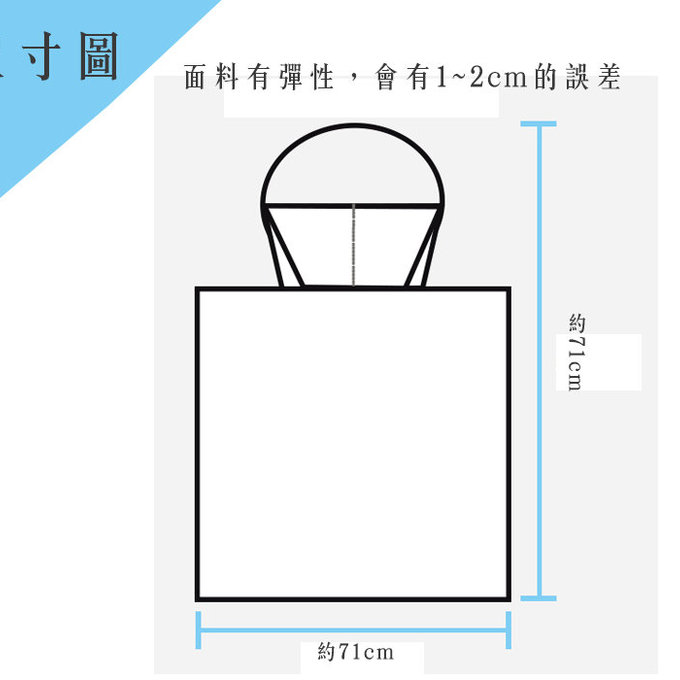 美國  luvable friends 嬰幼兒動物造型連帽浴巾/包巾3入超值組 (送禮自用兩相宜)_大象先生 (LF57986)
