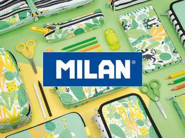 11/1-11/12【美學創意，童趣歡樂 MILAN文具】X 愛寶貝 - MILAN,隨行畫筆袋著走,文具/萬用袋,小文具,書寫文具,辦公文具,學童背包